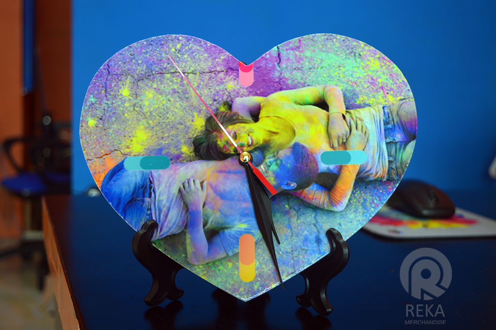 jam keramik bentuk love harga murah tangerang jakarta bekasi depok bogor