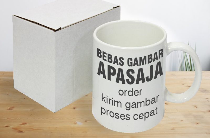 Melayani cetak mug tanpa minimal order