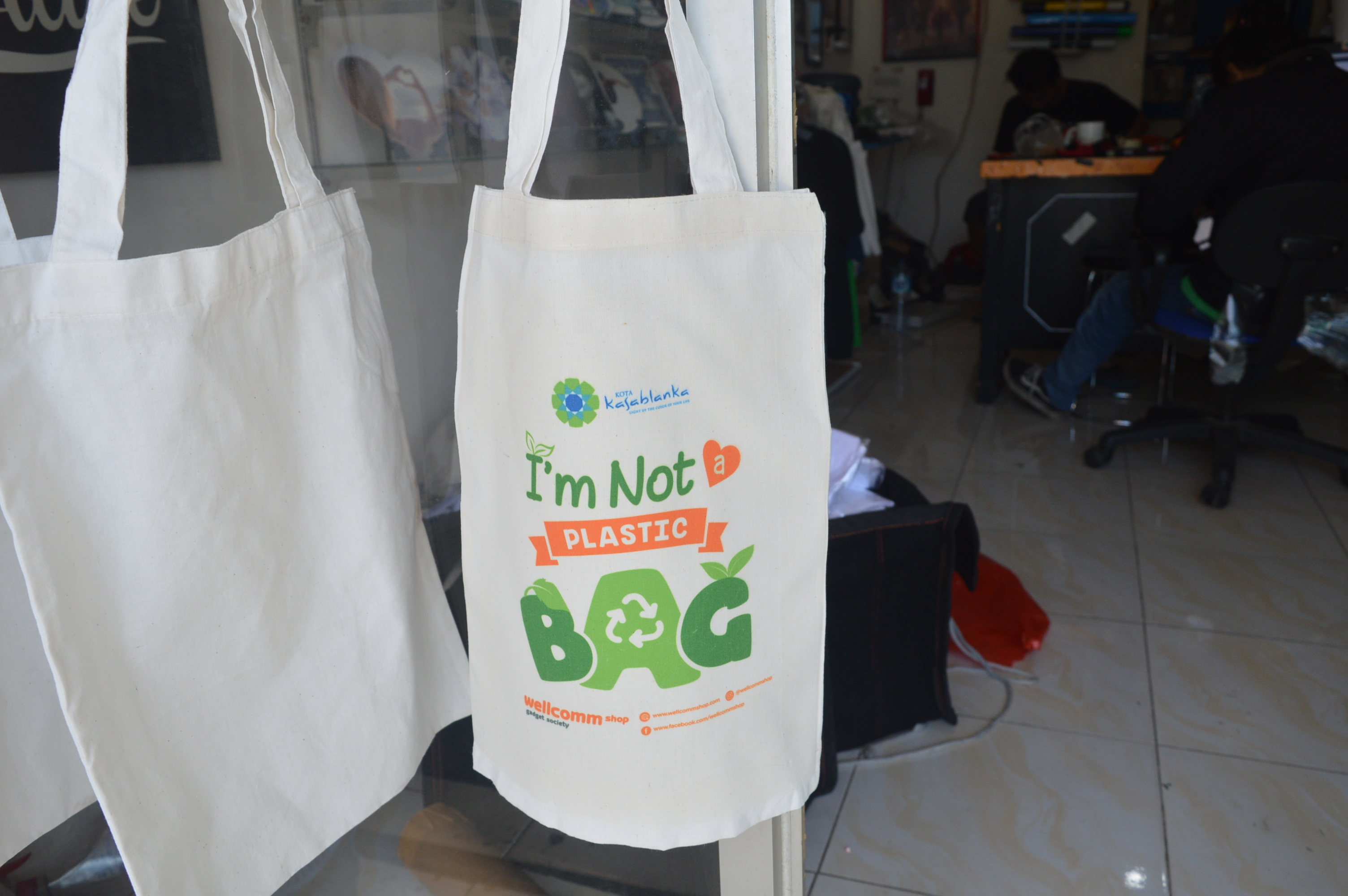 Merchandise Totebag Blacu Custom Tangerang Jakarta